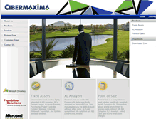 Tablet Screenshot of cibermaxima.com